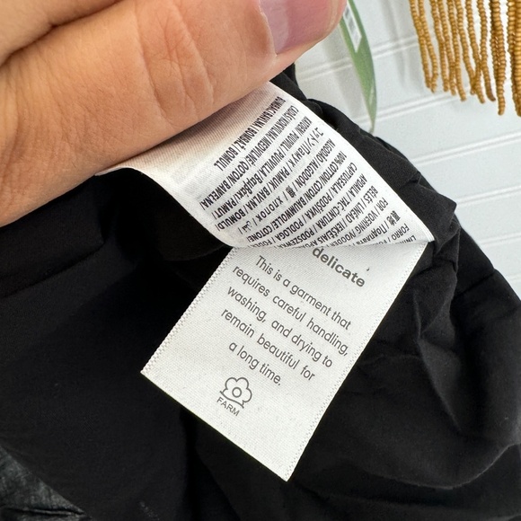 NEW Farm Rio Banana Tree Tie Euroflax™ Premium Linen Dress XS - Picture 10 of 12